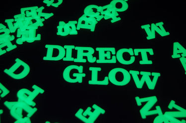 50 Piece Glow in the Dark Luminous Alphabet Wall Ceiling Decor